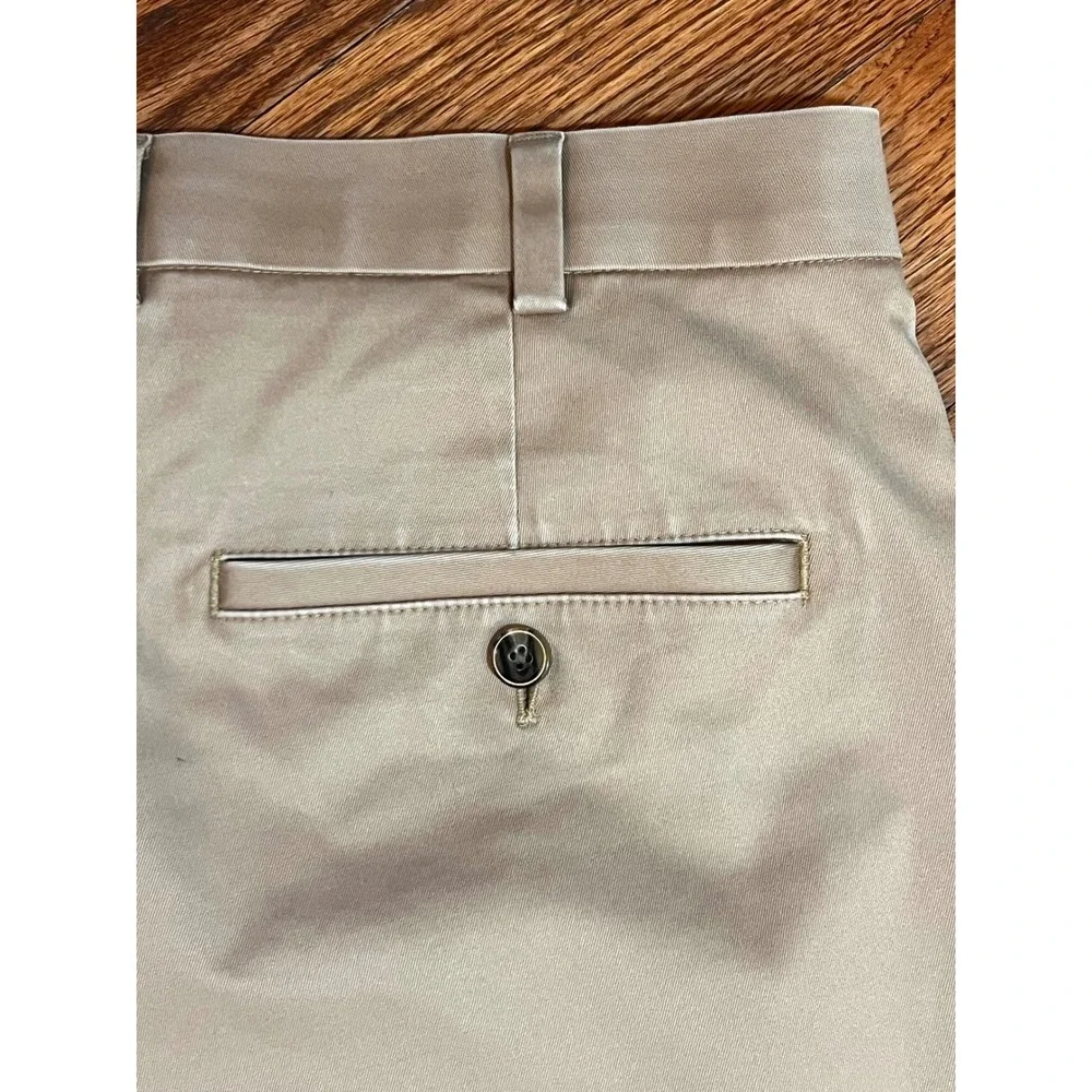Brooks Brothers Hudson Lightweight‎ Advantage Chino Khaki Pants Mens 38x32 Tan